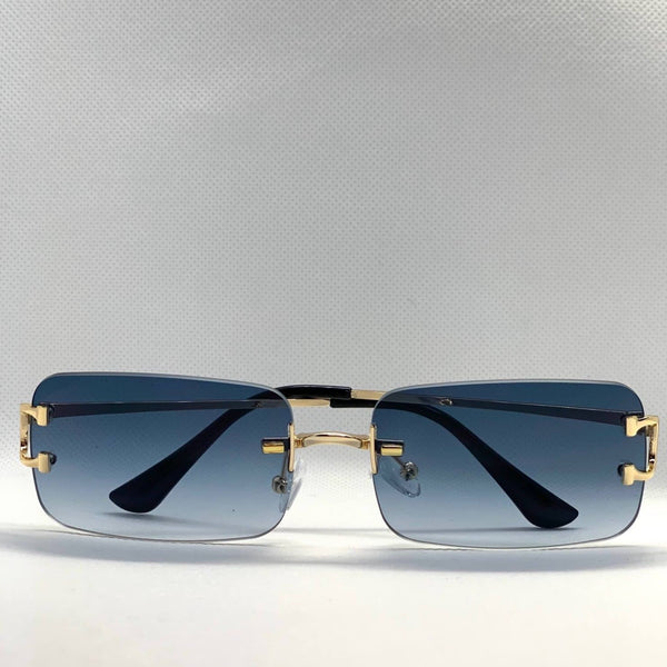 Abu Dhabi Rimless Rectangular Sunglasses